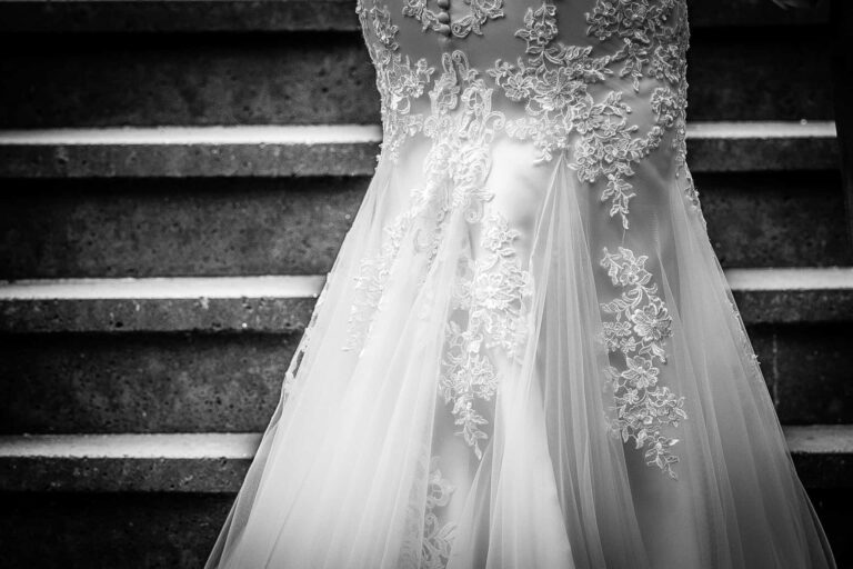 Hochzeitskleid Detail